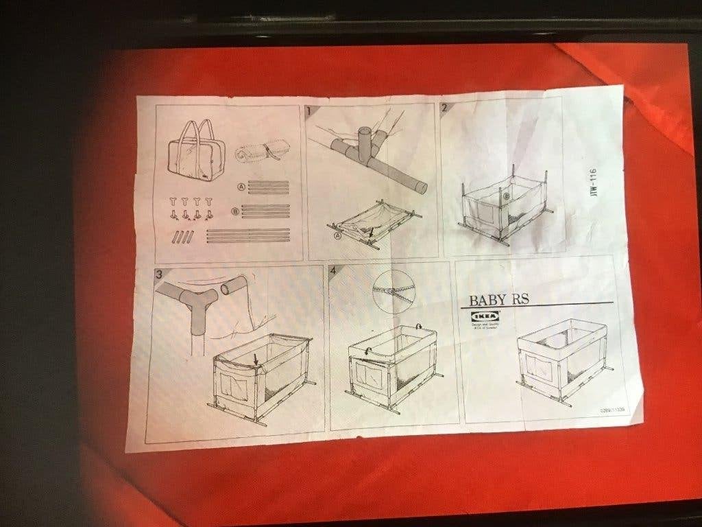 Ikea Baby RS Reisbedje - Goede staat, Ophalen of Verzenden, Gebruikt, Reisbedje