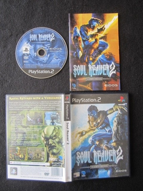 PS2 - Soul Reaver Soulreaver Legacy of Kain - Playstation 2, Avontuur en Actie, 1 speler, Ophalen of Verzenden, Zo goed als nieuw