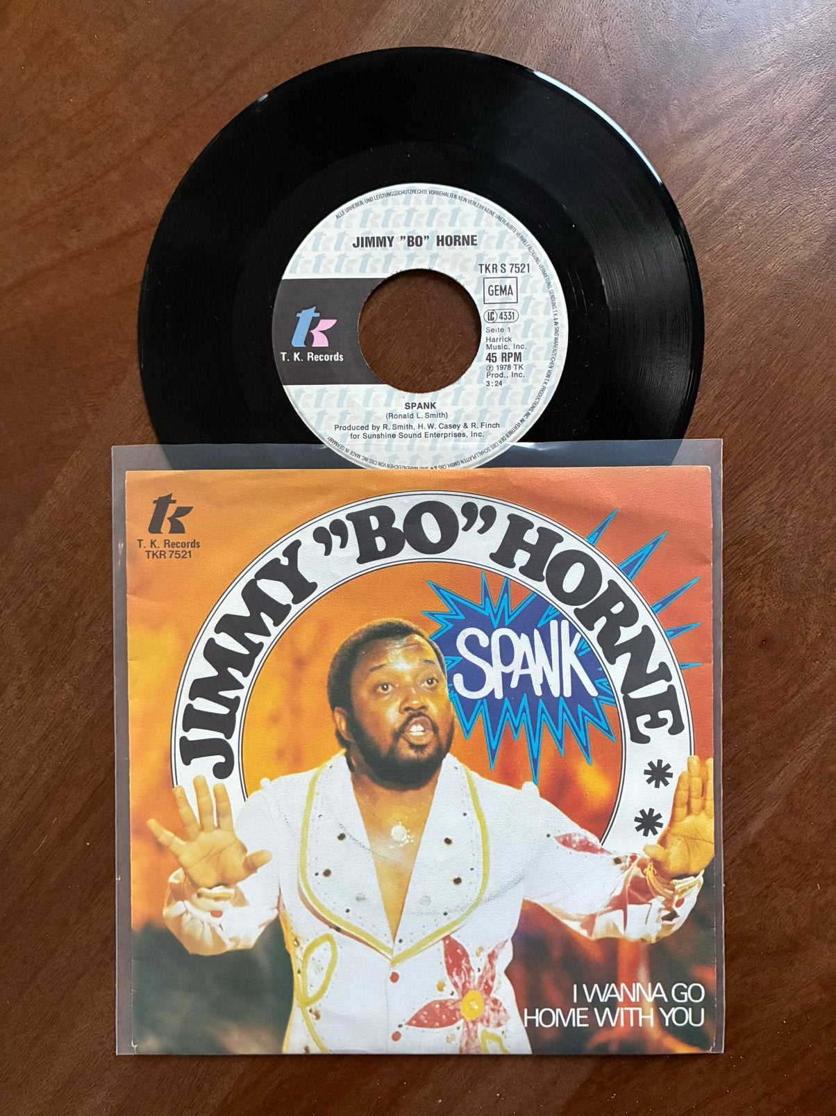 Jimmy ‘Bo’ Horne - Spank, Cd's en Dvd's, Ophalen of Verzenden, 7 inch