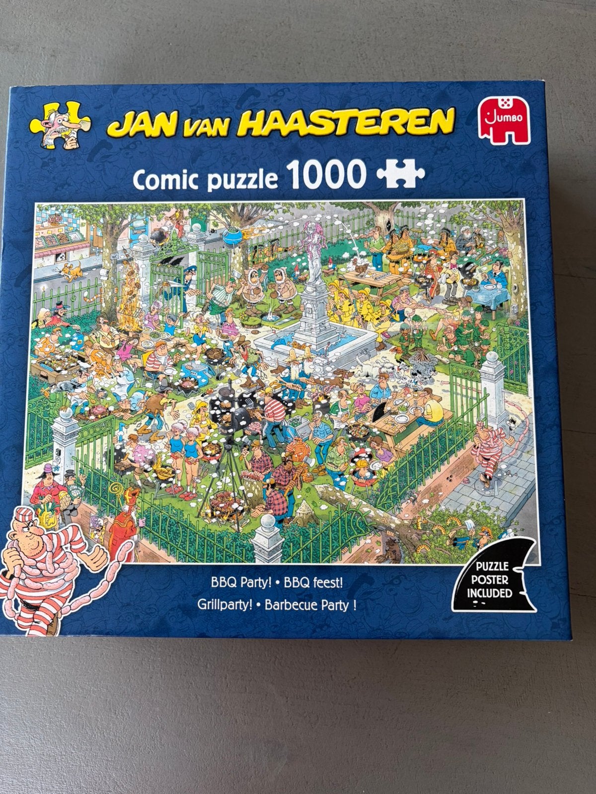 Jan van Haasteren 1000 stukjes, Ophalen, 500 t/m 1500 stukjes, Zo goed als nieuw, Legpuzzel