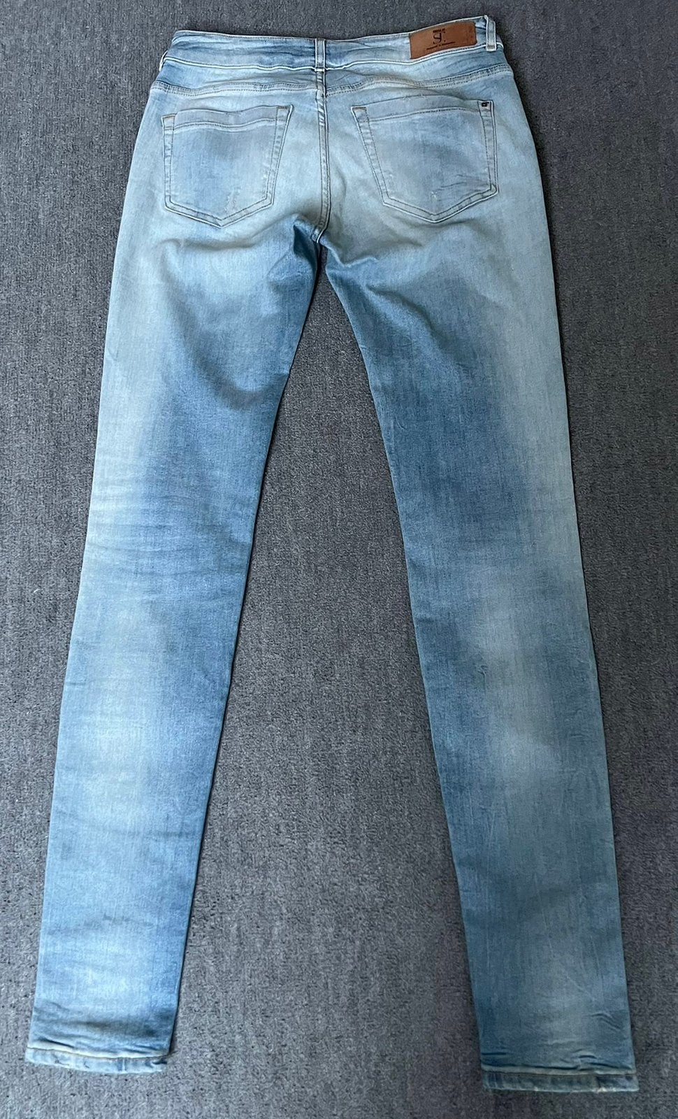 Supertrash lichtblauwe jeans W29/L34, Ophalen of Verzenden, Zo goed als nieuw, Blauw, W28 - W29 (confectie 36)