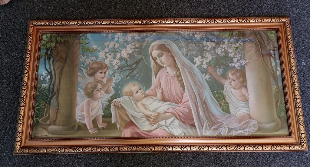 "Madonna met Kind", Antiek en Kunst, Antiek | Religie, Ophalen