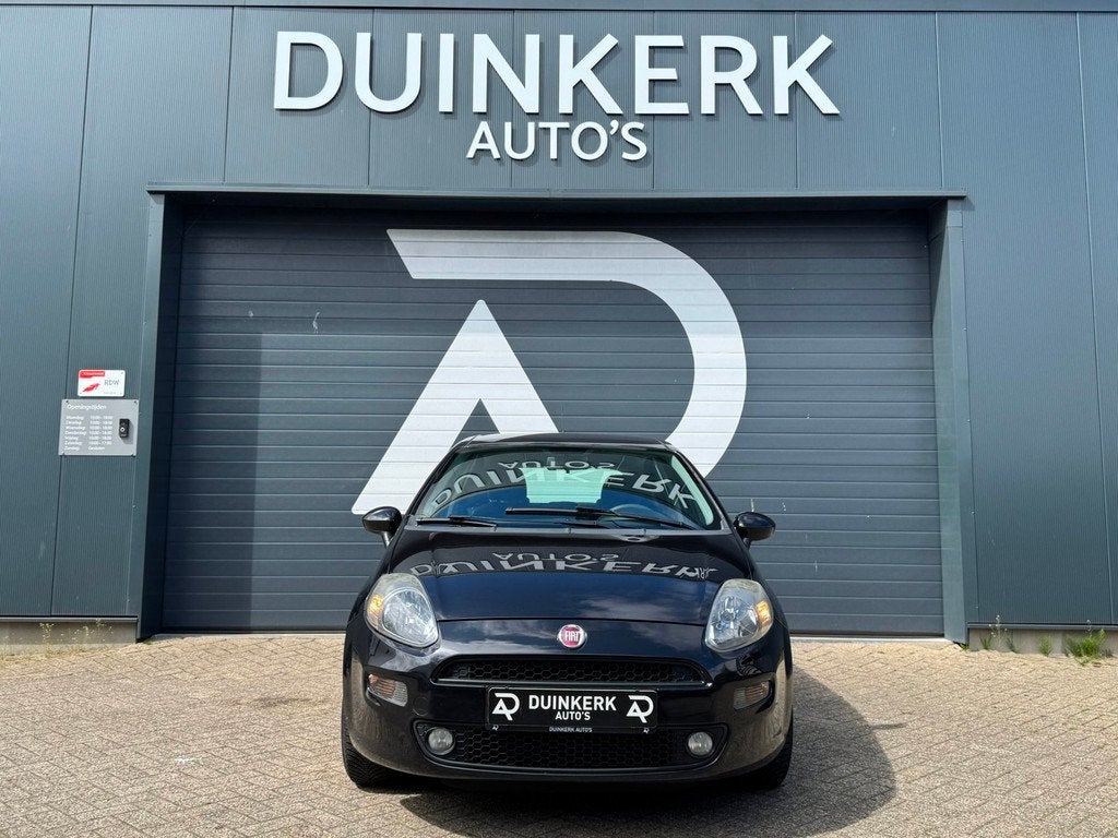 Fiat Punto Evo 0.9 TwinAir Easy | Airco | Parkeersensoren, Auto's, Voorwielaandrijving, Euro 5, Gebruikt, Zwart