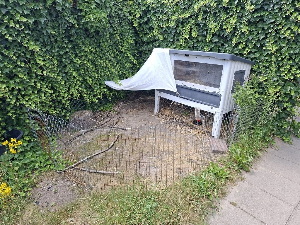 Ferplast Grand Lodge konijnenhok incl veel toebehoren, Ophalen, Gebruikt, Overige typen