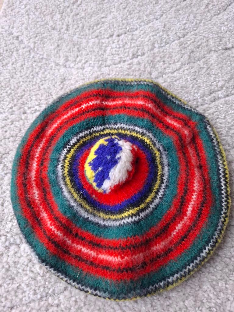 Royal Steward Schotse Baret Muts Wol Retro Elastiek, Hoed, Zo goed als nieuw, Royal Steward, One size fits all