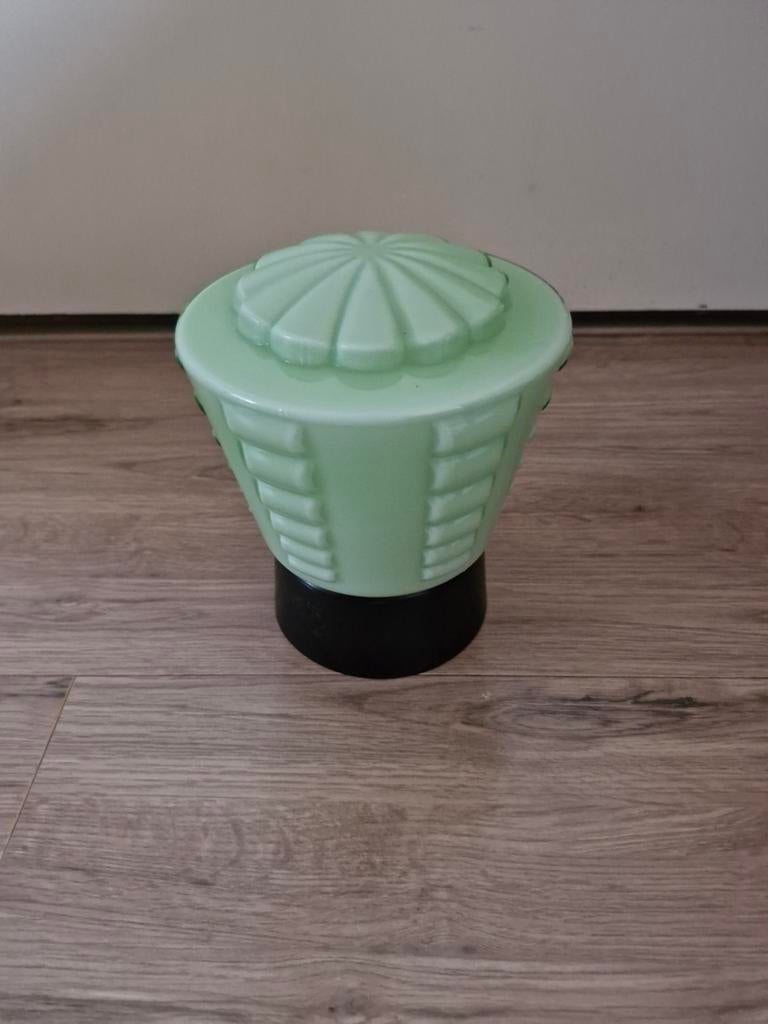 Art Deco plafondlamp  Nederlandse merk Thabur de jaren 30, Antiek en Kunst, Ophalen of Verzenden