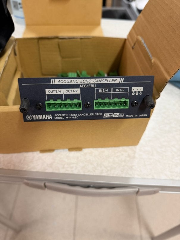 Yamaha MY4-AEC Acoustic Echo Canceller Card, Ophalen of Verzenden, Gebruikt, Audio