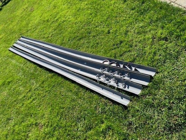 Dakgoot, Doe-het-zelf en Verbouw, Ophalen, Pvc, 2 tot 4 meter, Zo goed als nieuw