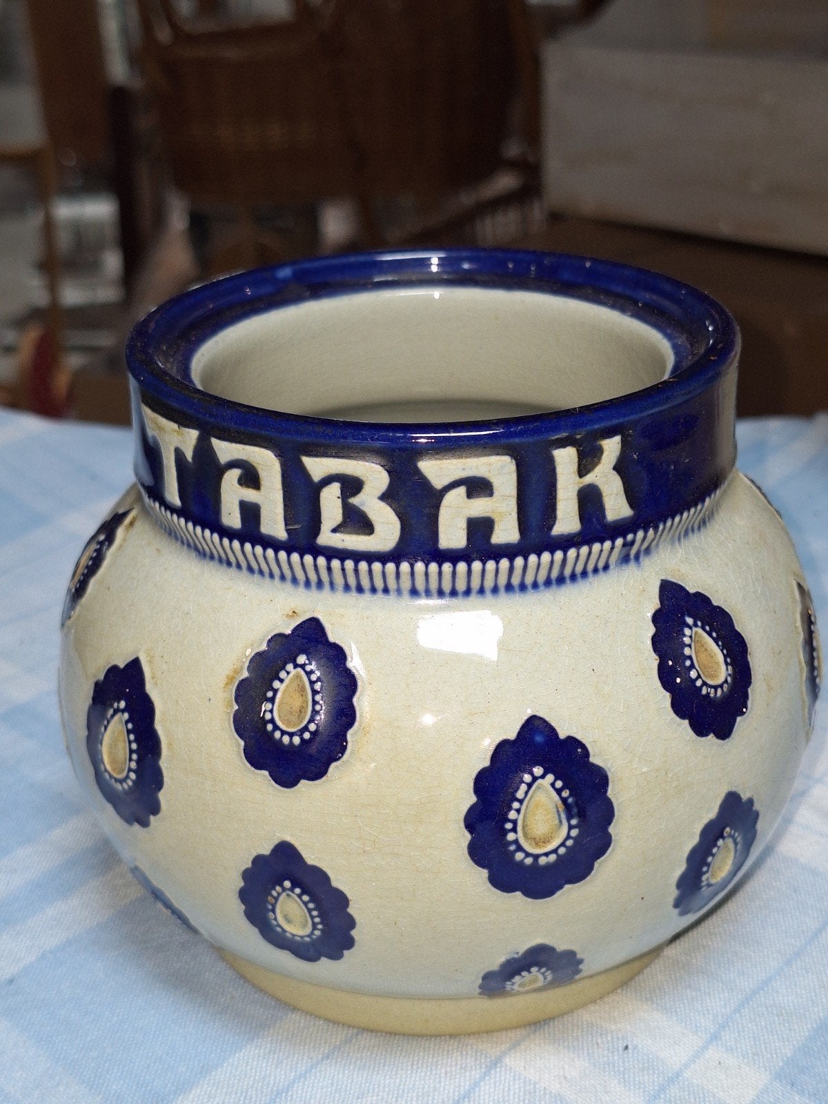 Oude tabakspot, Antiek en Kunst, Ophalen
