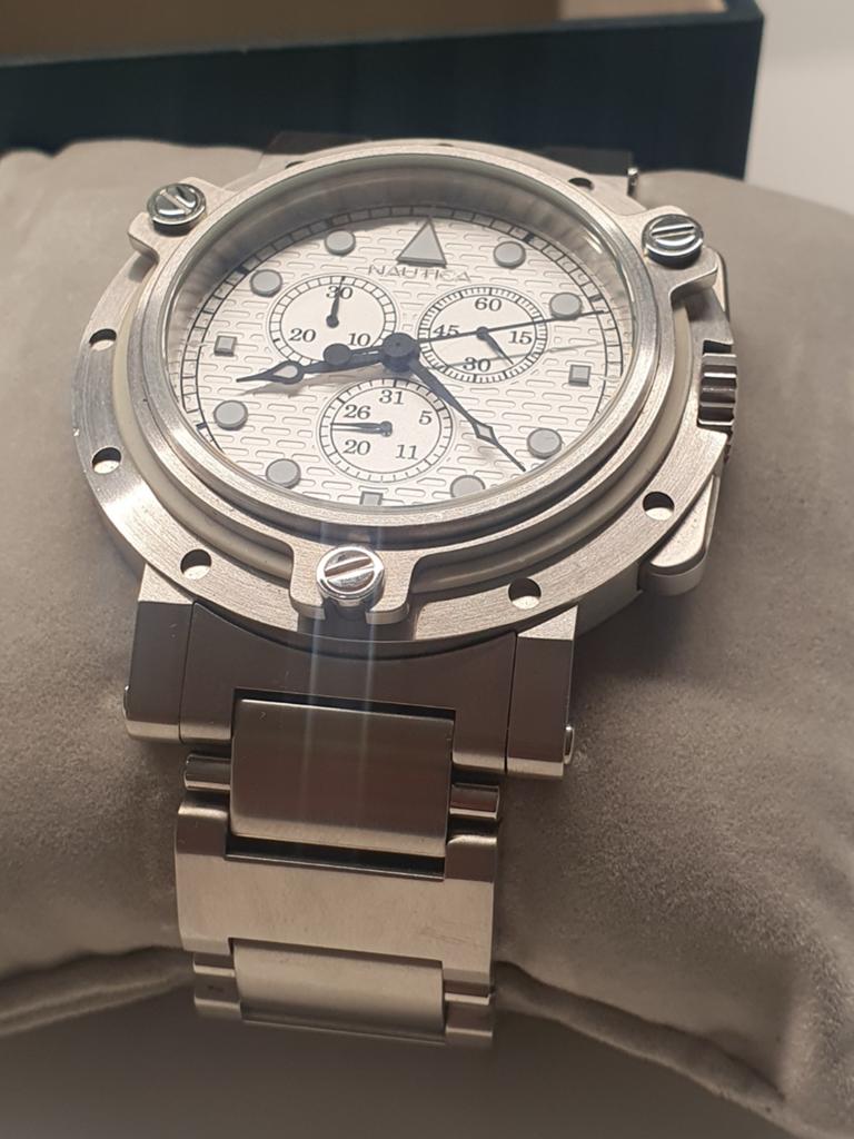 Nautica A32591 Swiss Quartz movement, Ophalen of Verzenden, Zo goed als nieuw, Jongen of Meisje