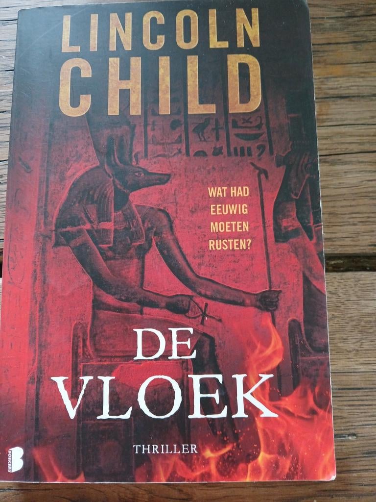 Lincoln Child - De Vloek (Thriller), Ophalen of Verzenden, Gelezen, Lincoln Child, Europa overig
