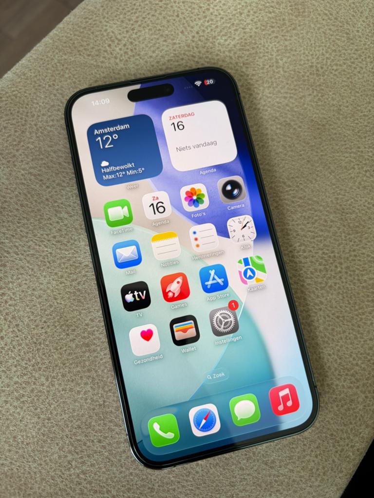 Zeer nette iPhone 14 Pro Max - 256 GB - Nieuwe batterij., 256 GB, Paars, Ophalen of Verzenden, Zo goed als nieuw