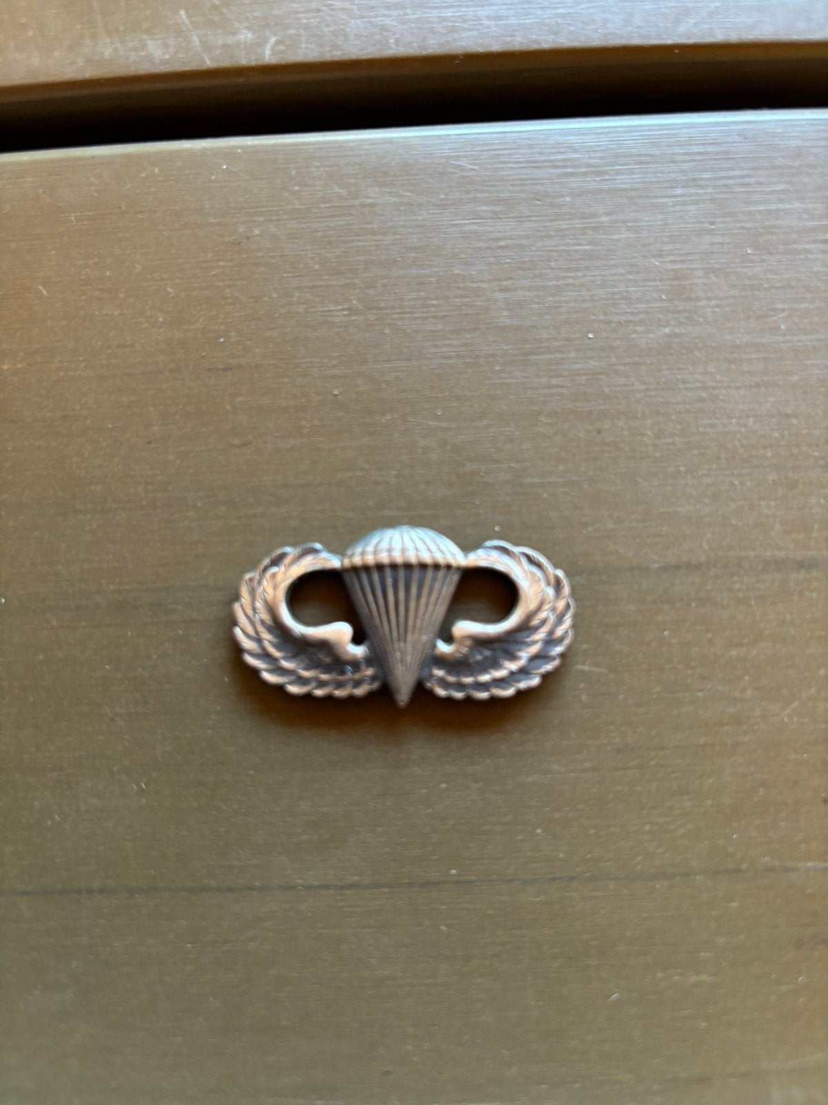 Us airborne para wings, Ophalen of Verzenden, Landmacht, Amerika, Embleem of Badge