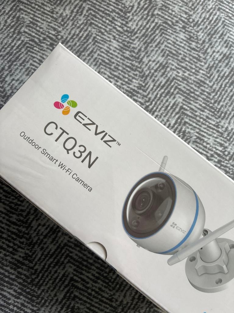EZVIZ CTQ3N Outdoor Smart Wi-Fi Camera - Nieuw in doos, Ophalen of Verzenden, Nieuw, Buitencamera