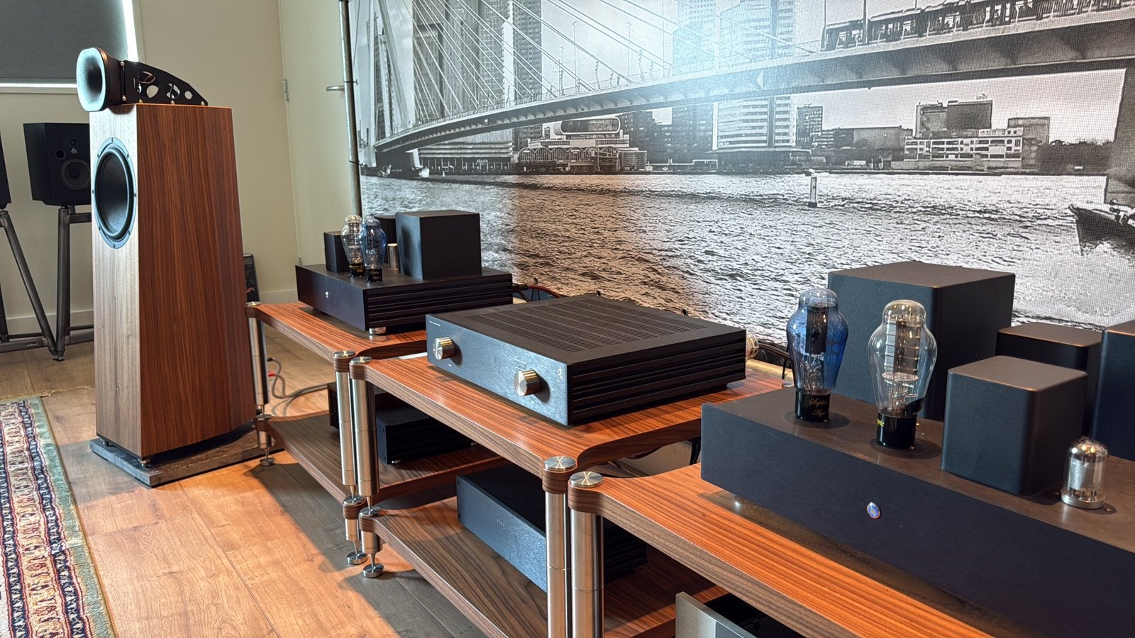 Versterkerset 300B mono blokken / EL84 voorversterker, Dion Audio, Versterker, Info@audiohaven.nl, Ophalen of Verzenden
