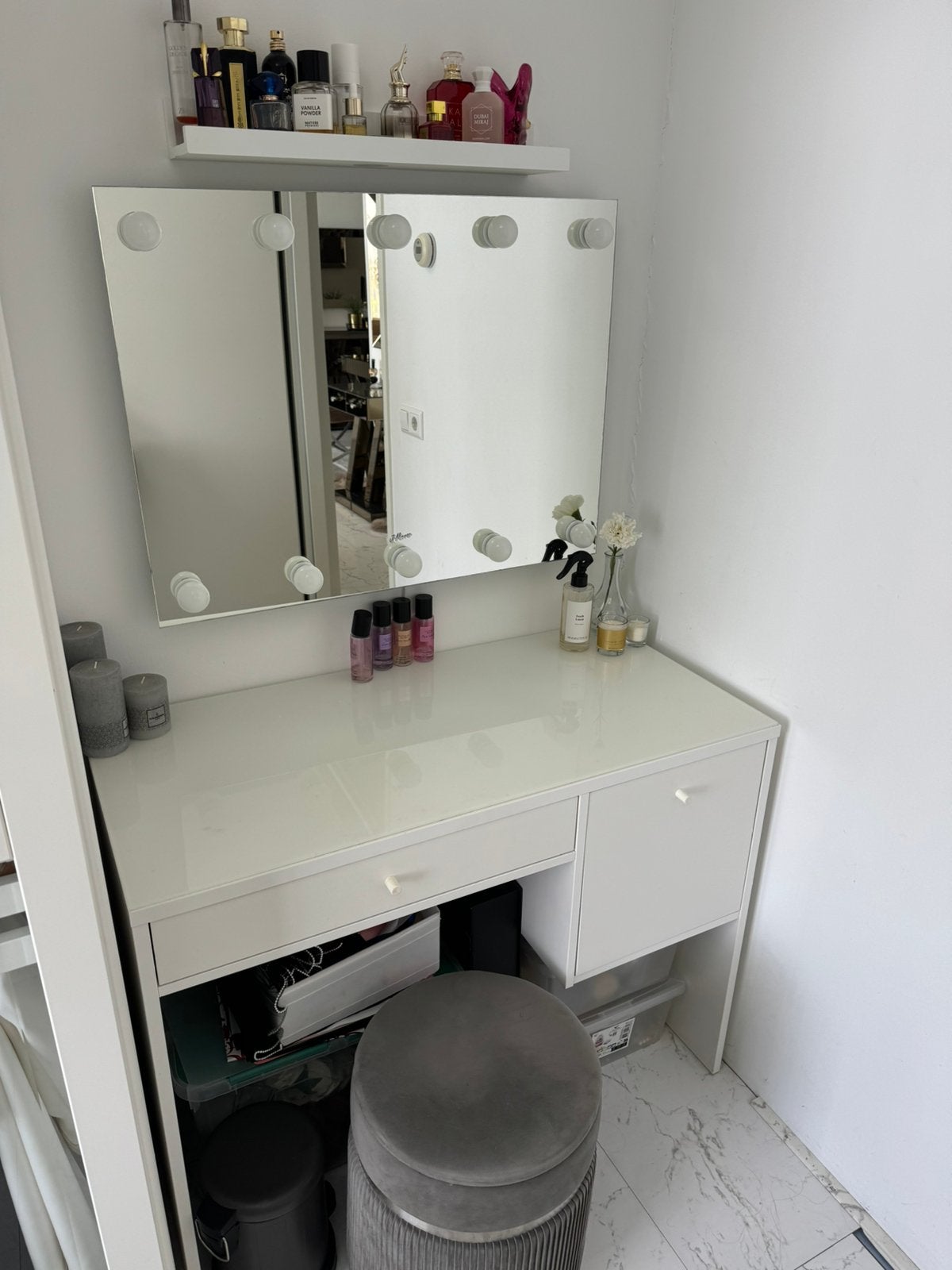 Kaptafel  IKEA, Ophalen, Zo goed als nieuw, Minder dan 50 cm, Minder dan 100 cm