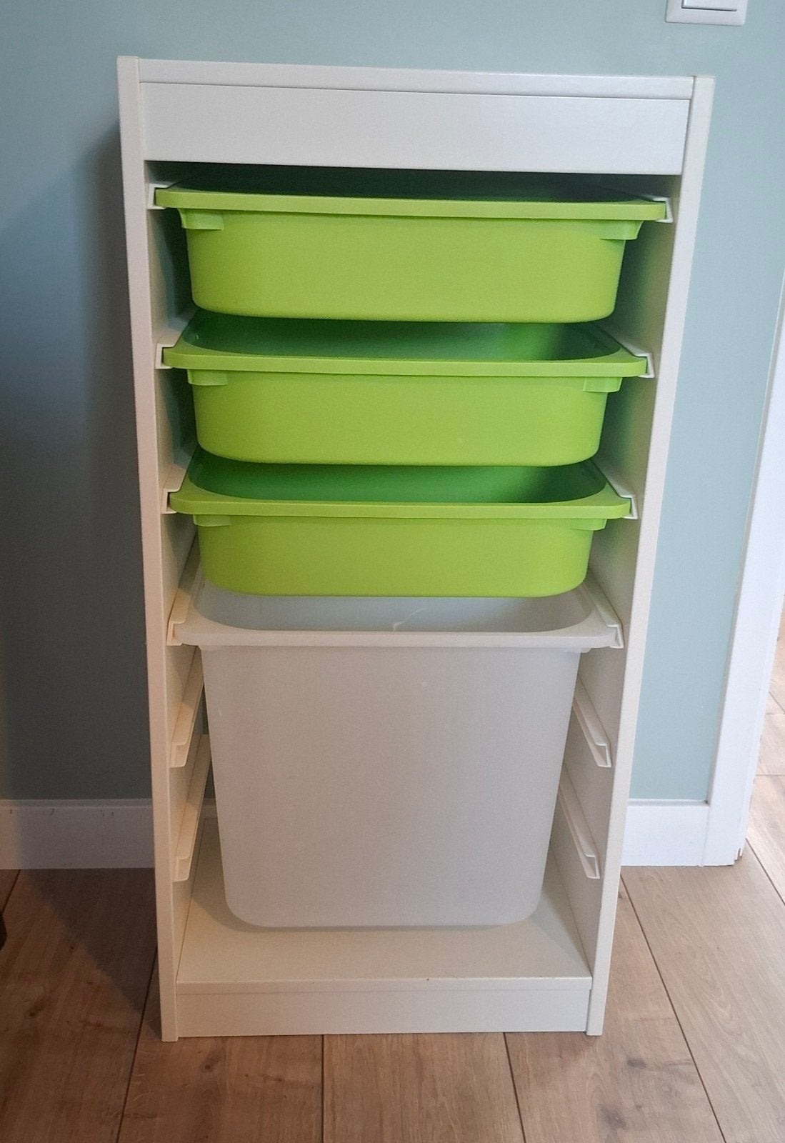 IKEA Trofast kast met bakken, Ophalen, Gebruikt