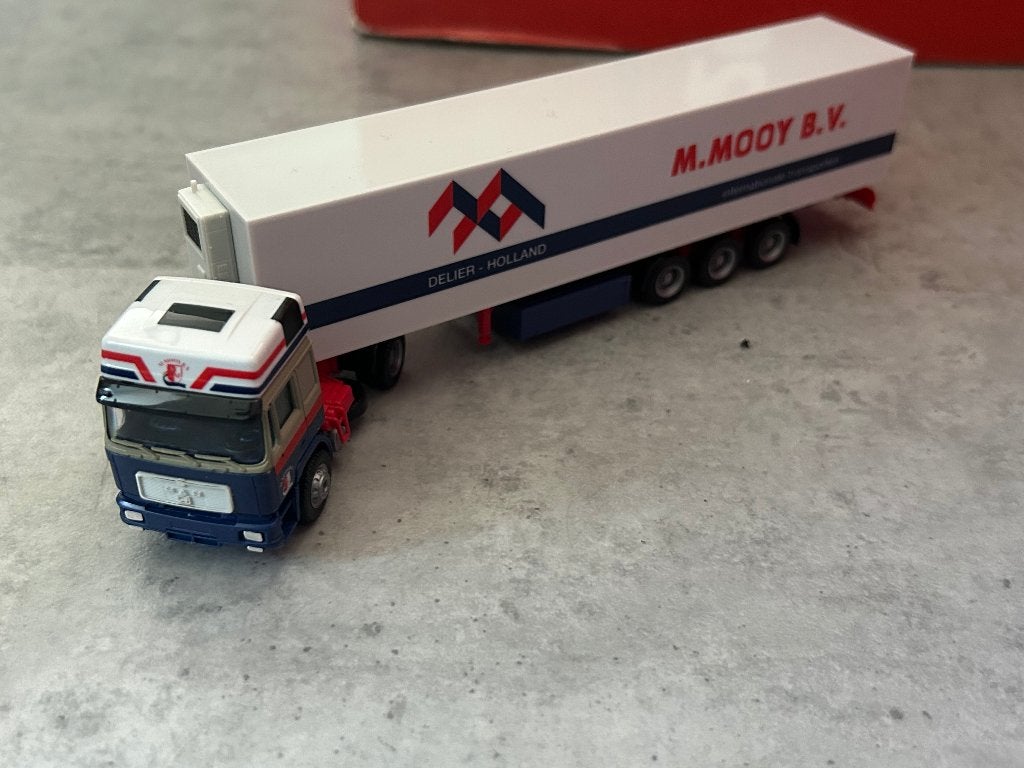 1:87 MAN M.Mooy + koeltrailer, Ophalen of Verzenden, Zo goed als nieuw, Bus of Vrachtwagen