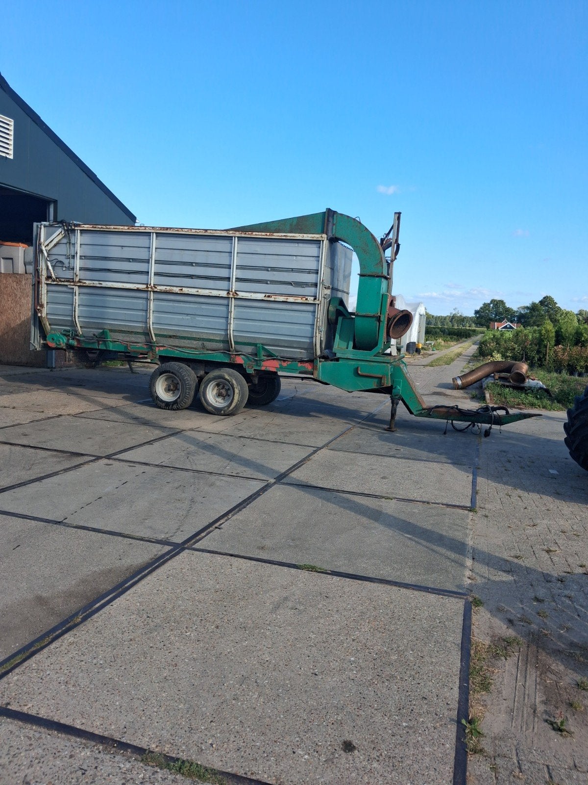 Gebruikte zuigwagen/opraapwagen voor landbouw, Ophalen, Akkerbouw, Transport
