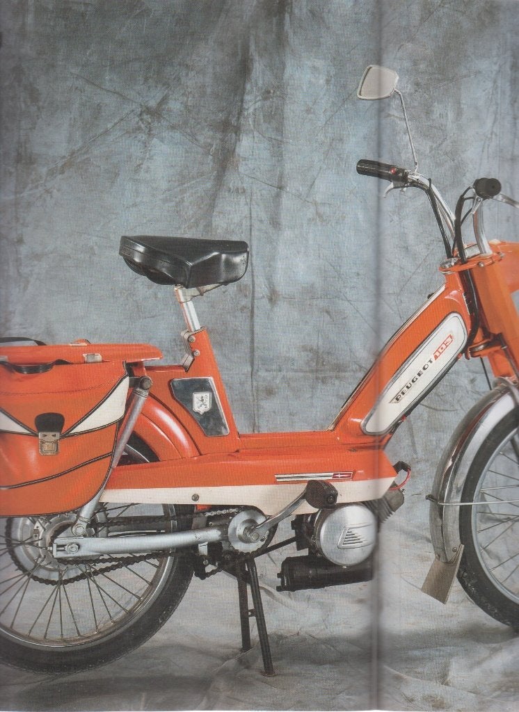 1974 Bromfiets Moped Peugeot 103 LVS Classic bike, Ophalen of Verzenden, Gelezen