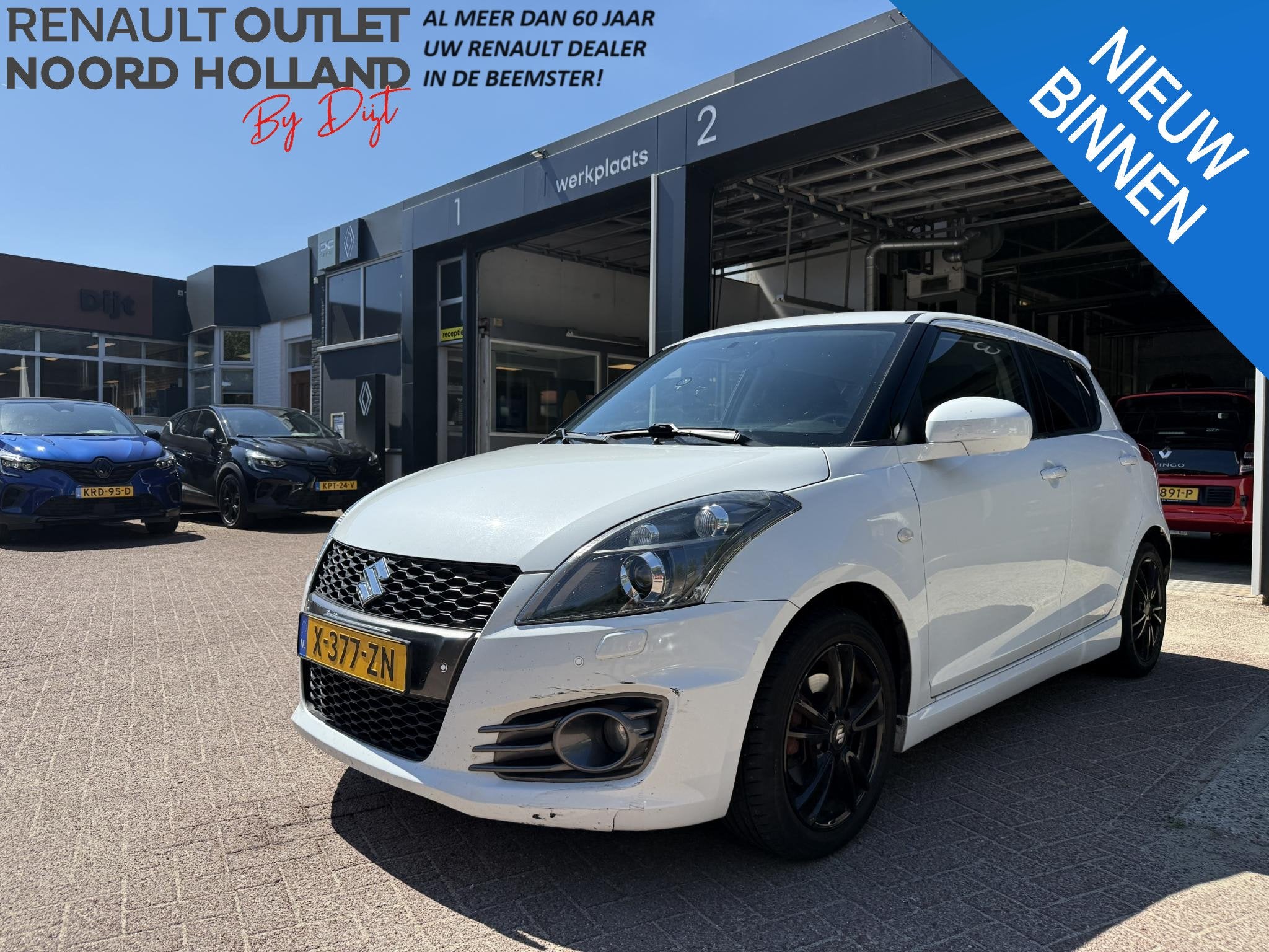 Suzuki Swift 1.6 Sport Beetje schade, Voorwielaandrijving, Euro 5, 4 cilinders, 400 kg
