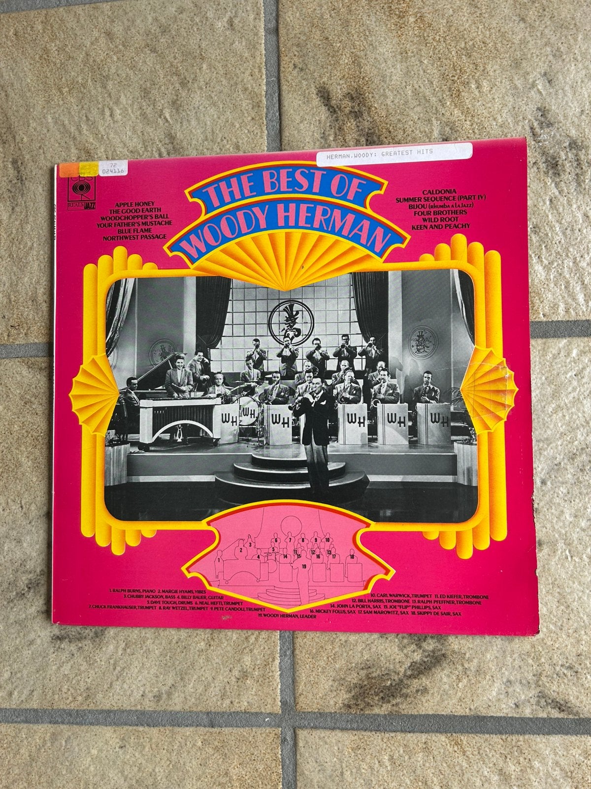 ENGELSE PERSING THE BEST OF WOODY HERMAN, Complilatie, Ophalen of Verzenden, Zo goed als nieuw, 12 inch