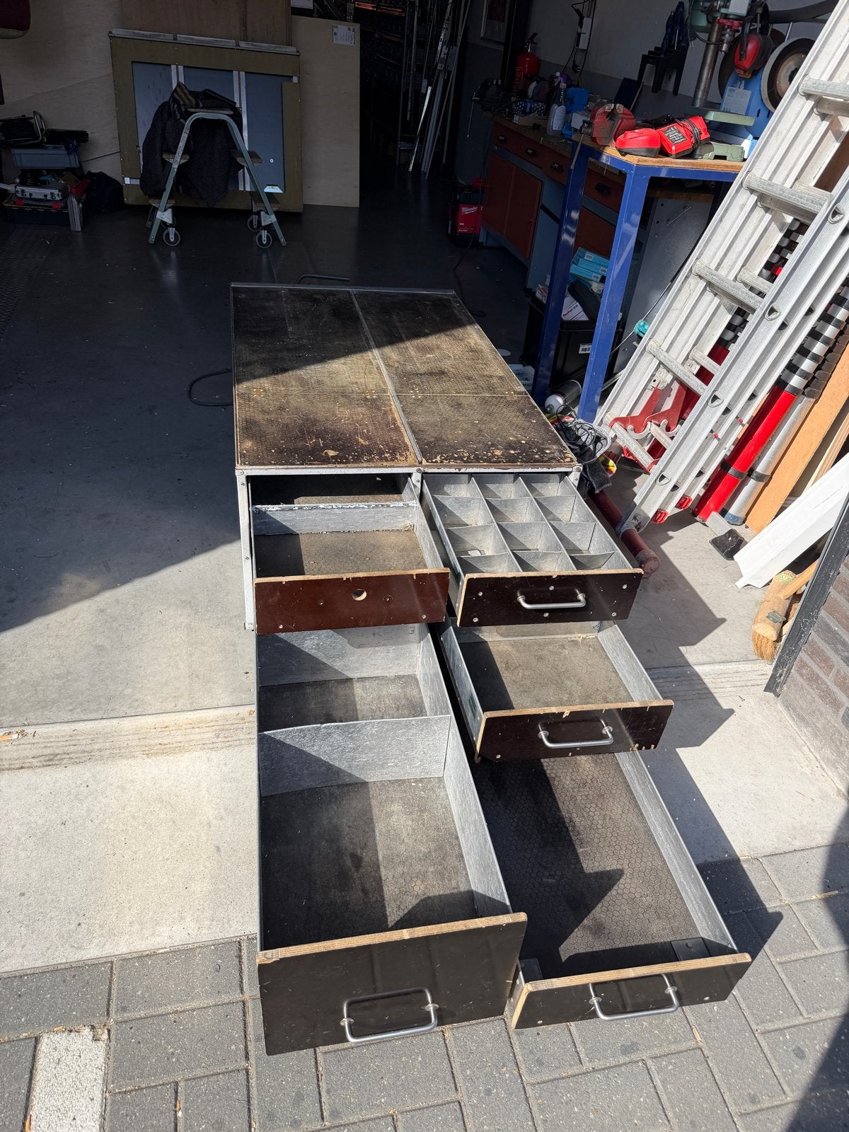 Bedrijfswagen inrichting ladeblok - 80x135x50 cm, Ophalen, Gebruikt