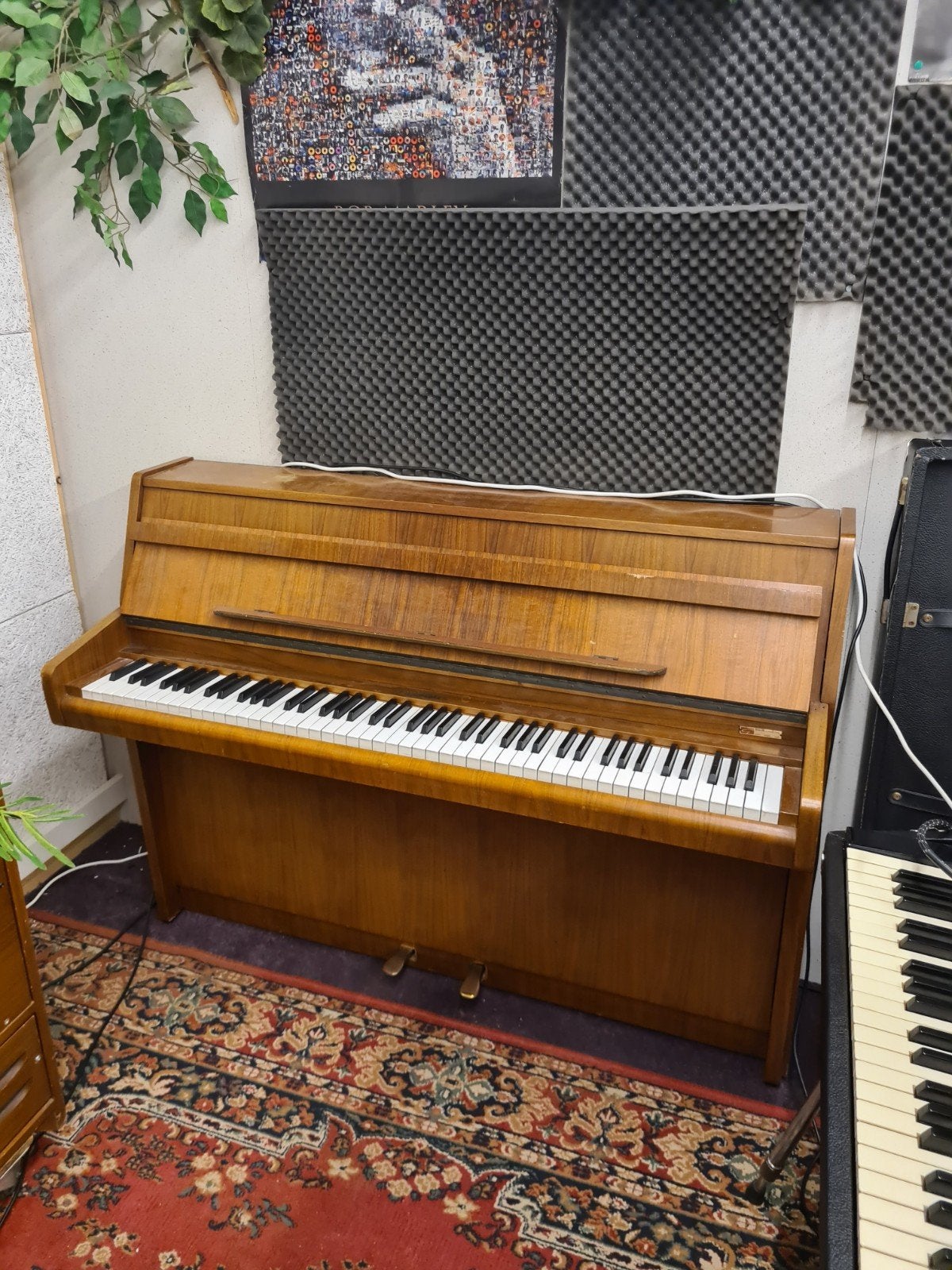 Schimmel piano, Muziek en Instrumenten, Piano's, Ophalen, Gebruikt, Bruin, Piano