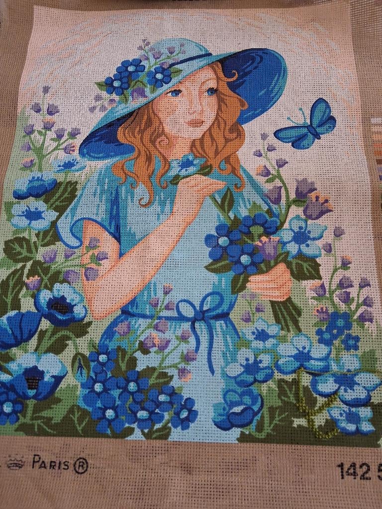 Stramien om te borduren afbeelding Alice/ nieuw, Ophalen, Nieuw, Handborduren, Patroon