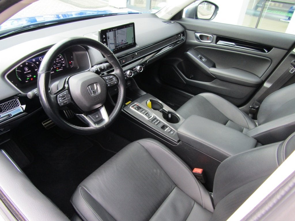 HONDA Civic 2.0 HYBRID 184PK eCVT Advance, Auto's, Automaat, Gebruikt, 4 cilinders, Blauw