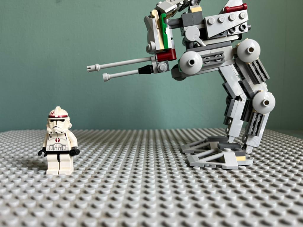 Lego star wars AT-RT 7250, Ophalen of Verzenden, Gebruikt, Overige typen