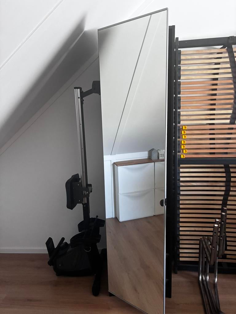 Gratis Ikea Pax kast met een spiegeldeur, Ophalen, Zo goed als nieuw, 50 tot 75 cm, 200 cm of meer