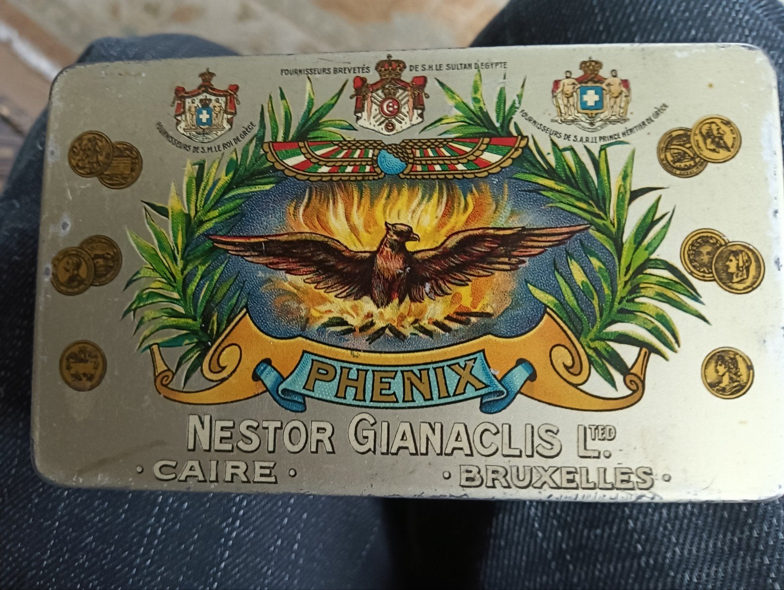 Phenix blikje Egyptische cigaretten, Verzenden, Gebruikt, Overige
