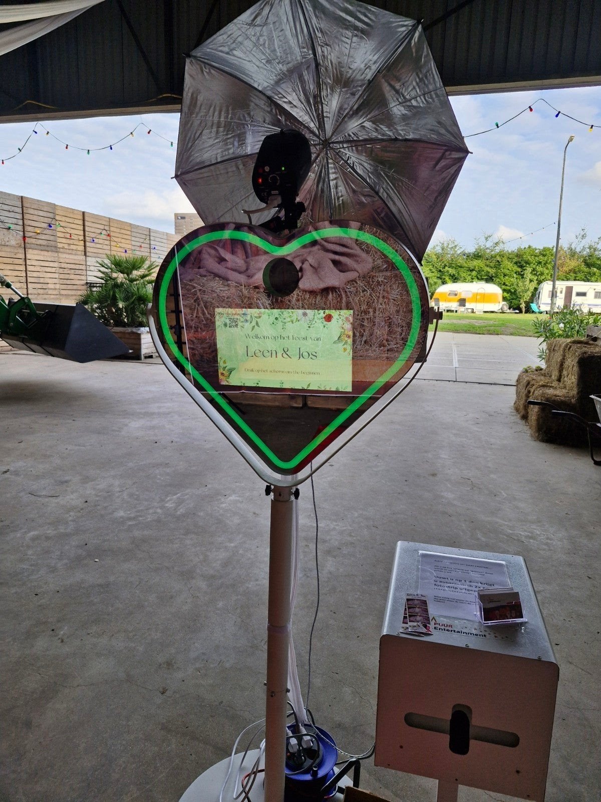 te koop:  HART photobooth met of zonder printer, ringlamp, Ophalen, Ring, Bord of Paal, Photobooth, Photobooth Hart