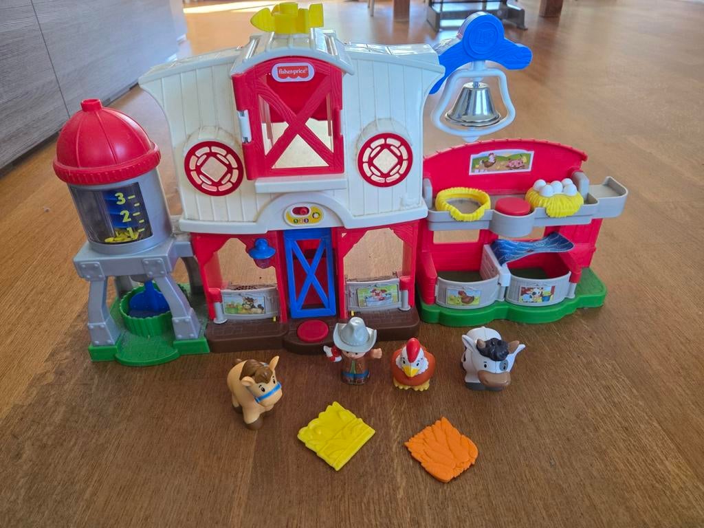 Fisher-Price Little People Boerderij met Dieren en Figuren, Ophalen, Gebruikt, Jongen of Meisje