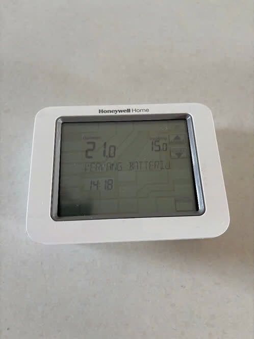Honeywell chronotherm Touch on off, Ophalen of Verzenden, Zo goed als nieuw, Thermostaat
