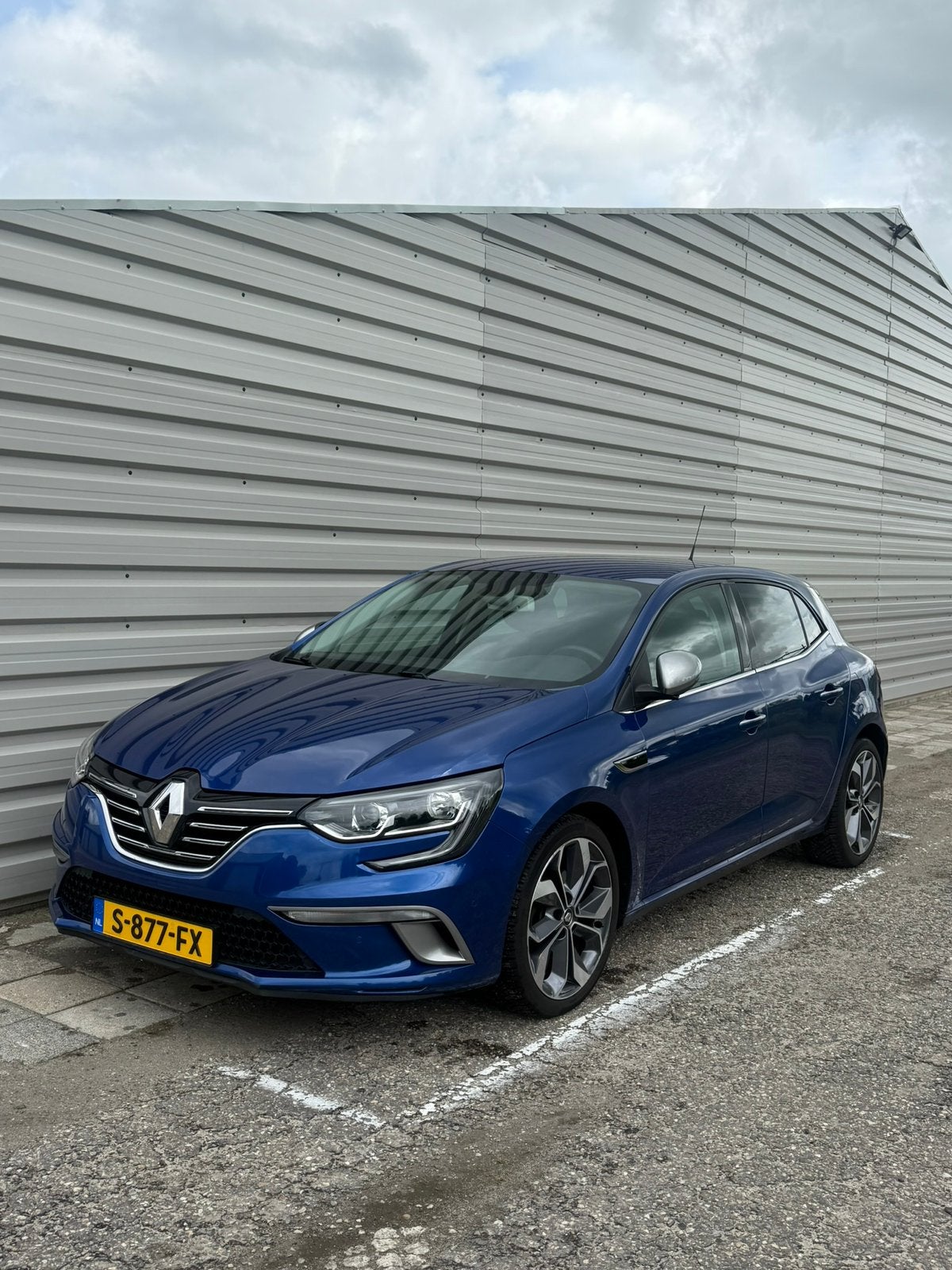 Renault Mégane 1.3 TCe 160pk GT-Line 2018 Blauw, Auto's, Renault, 15 km/l, 4 cilinders, Blauw, 1650 kg