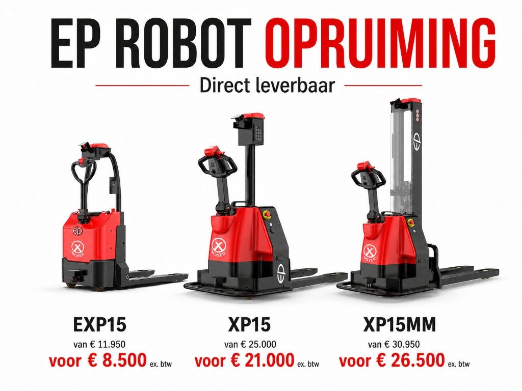EP robot palletwagens / AMR opruiming – direct leverbaar, Verzenden, Nieuw