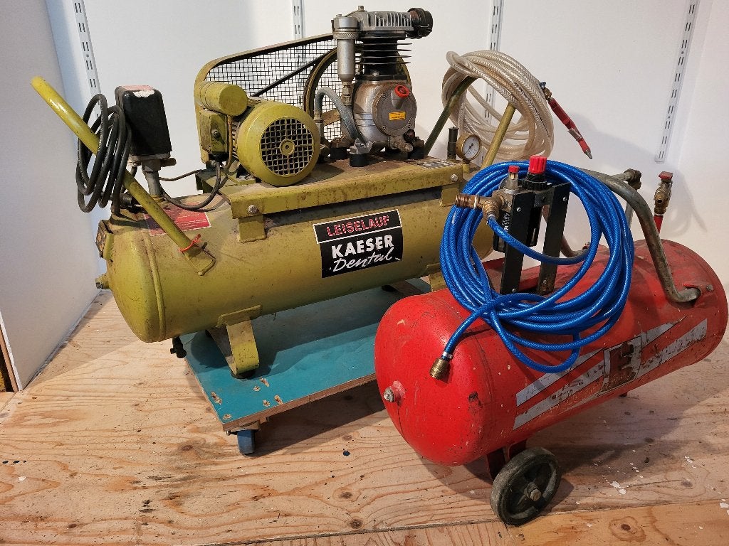 compressor Kaeser, Gebruikt, 10 bar of meer, Ophalen of Verzenden, Minder dan 200 liter/min