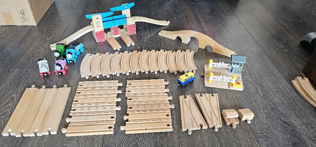 Thomas de trein Hout Set 8, Kinderen en Baby's, Ophalen of Verzenden, Gebruikt