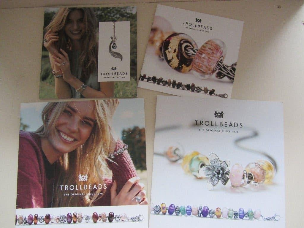 Trollbeads Catalogi/Boekjes van oude Trollbeads collectie, Verzenden, Zo goed als nieuw, Zilver, Trollbeads