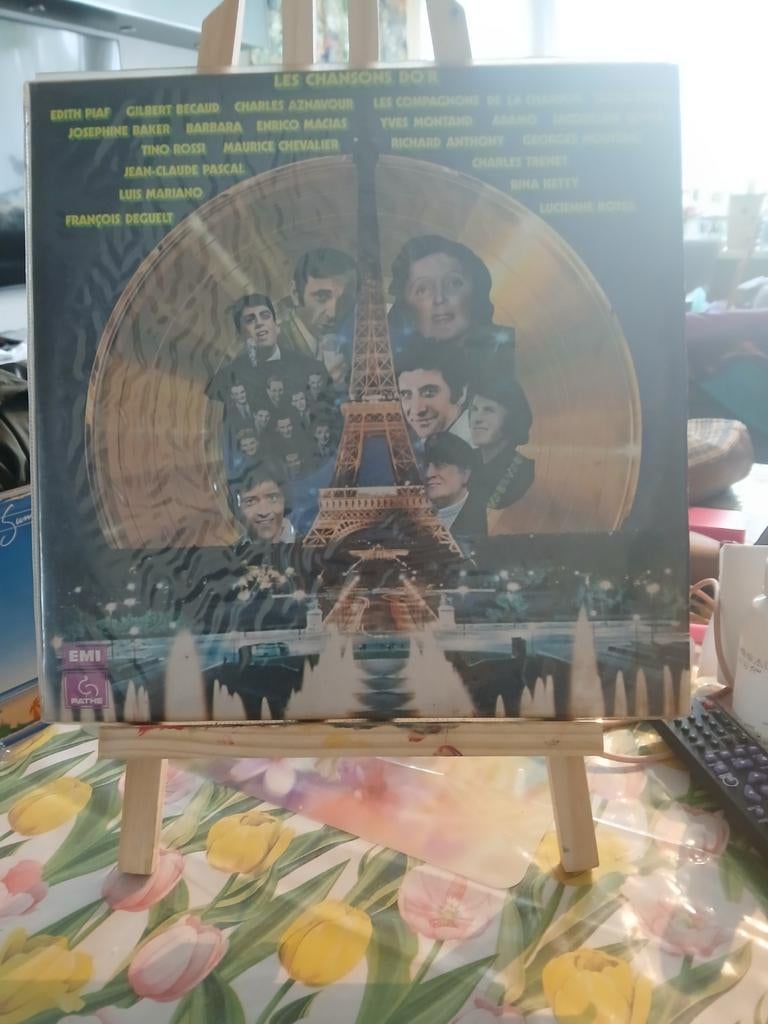 Les Chansons D'Or - Franse Klassiekers 2 LP, Ophalen of Verzenden, Gebruikt