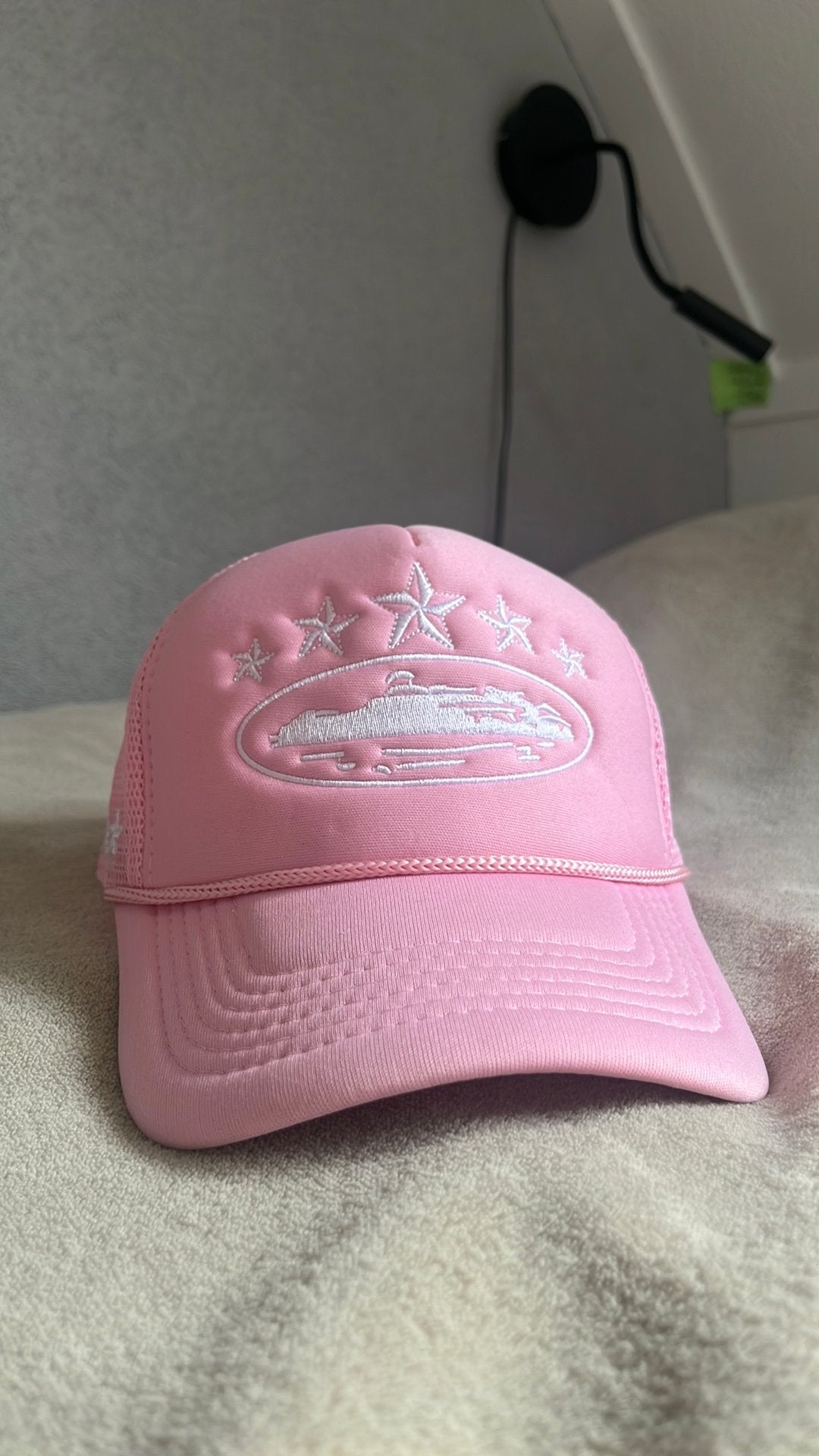 Corteiz rooze pet ( orgineel ), Kleding | Dames, Ophalen of Verzenden, Zo goed als nieuw, One size fits all