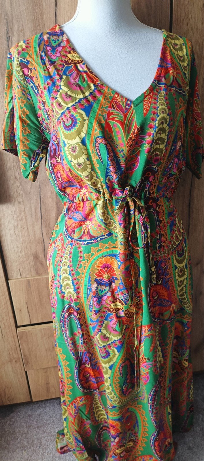 Marilyn rayon jurk Tantilly collectie summer 2026 nieuw, Maat 38/40 (M), Overige kleuren, Verzenden, Nieuw
