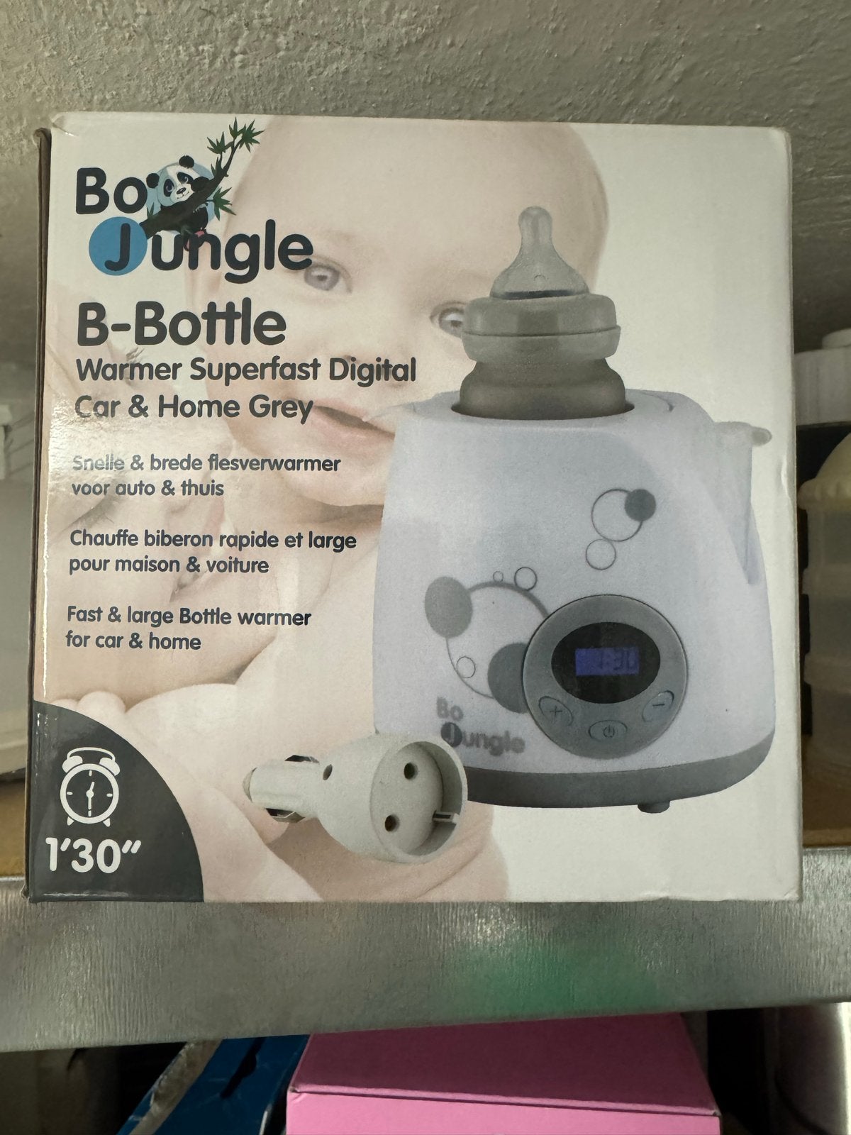 Bo Jungle B-Bottle Flessenwarmer Auto & Thuis, Ophalen of Verzenden, Nieuw, Flessen- of potjesverwarmer, Overige merken