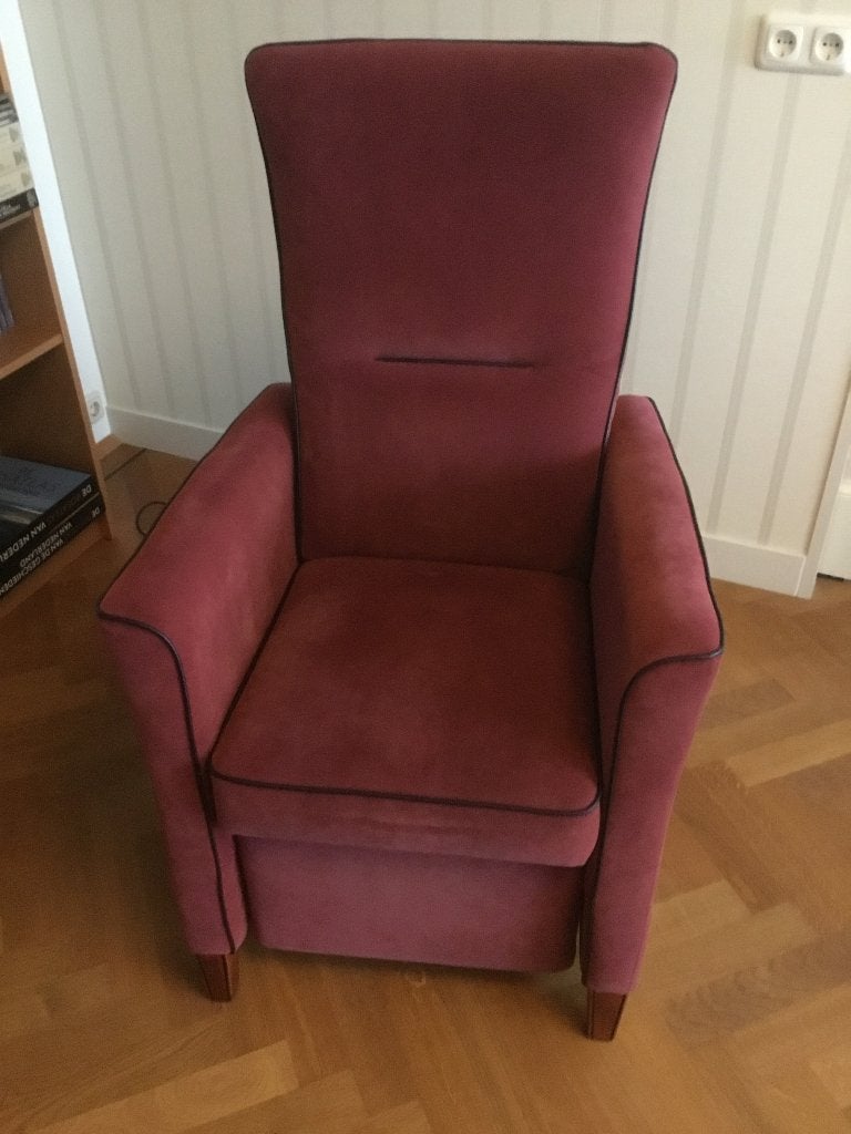 Fauteuil, Huis en Inrichting, Fauteuils, Ophalen, Minder dan 50 cm, Gebruikt, Minder dan 75 cm