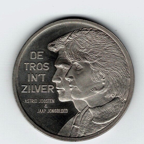 23-1888 Tros penning Astrid Joosten & Jaap Jongbloed, Ophalen of Verzenden, Overige materialen, Nederland
