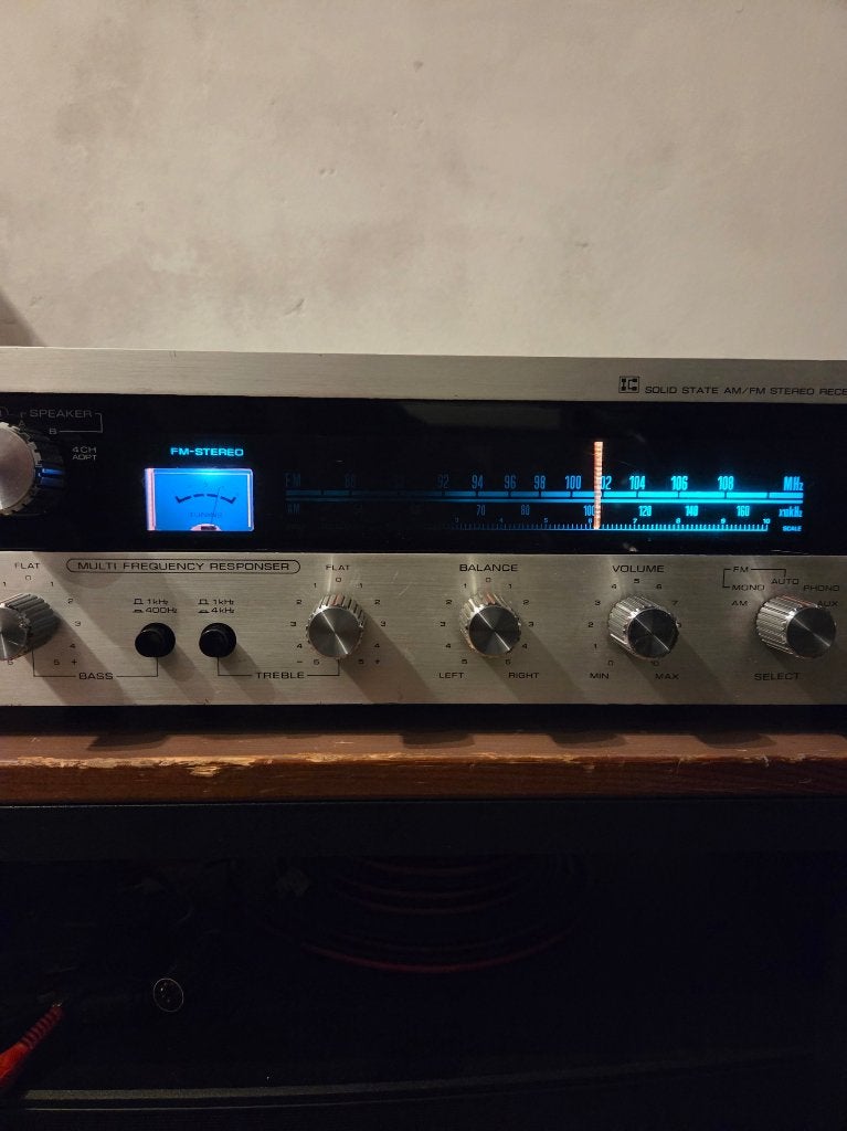 Toshiba SA-400 Receiver Vintage, Audio, Tv en Foto, Versterkers en Receivers, Zo goed als nieuw, Ophalen, Overige merken, Minder dan 60 watt