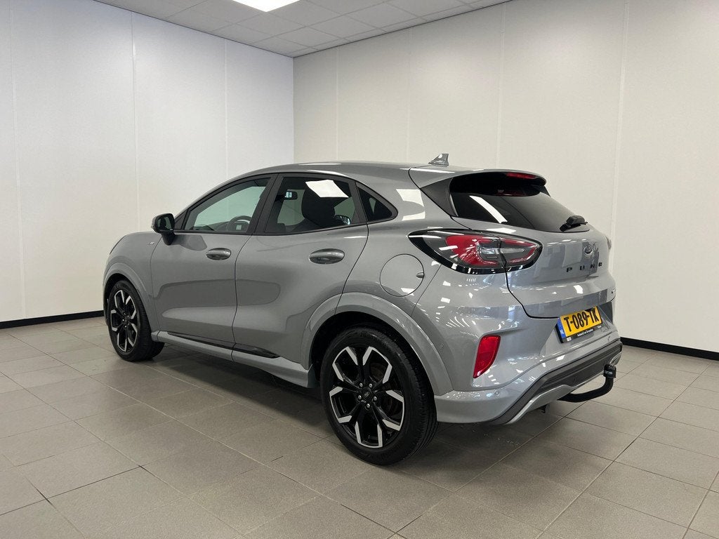 Ford Puma 1.0 EcoB Hybrid ST-LINE / AUTOMAAT / (bj 2021), Auto's, Ford, 12 maanden, 125 pk, Leder en Stof, 665 kg