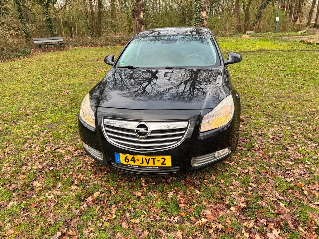 Opel Insignia 1.6 T Edition, Auto's, Euro 5, Gebruikt, Zwart, Origineel Nederlands